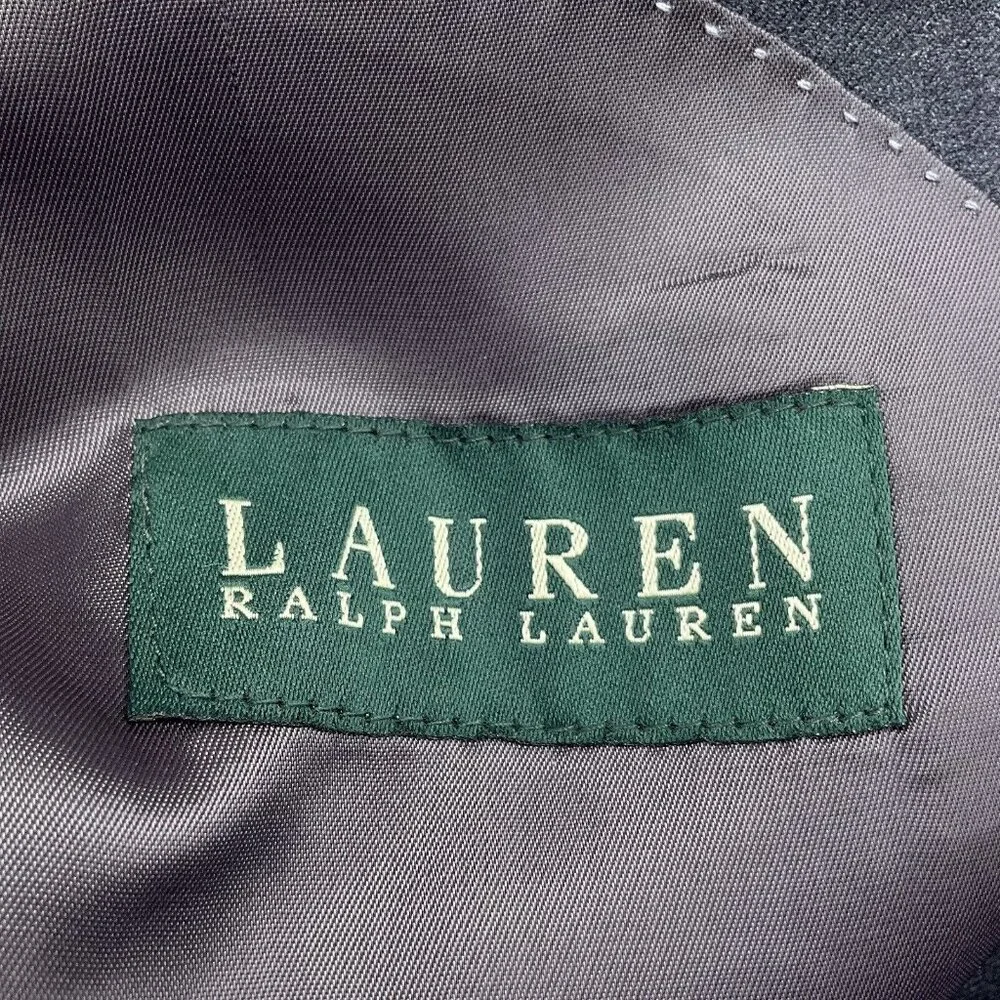 Lauren Ralph Lauren‎ Blazer Men 40 Gray Wool Classic Career Jacket VTG Canada
